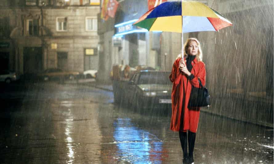 Rain and Glory … Cecilia Roth in Almodóvar’s 1999 Oscar-winner All About My Mother.