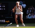 Linda Noskova beats Karolina Muchova to win Wimbledon 2026 women’s singles final – live