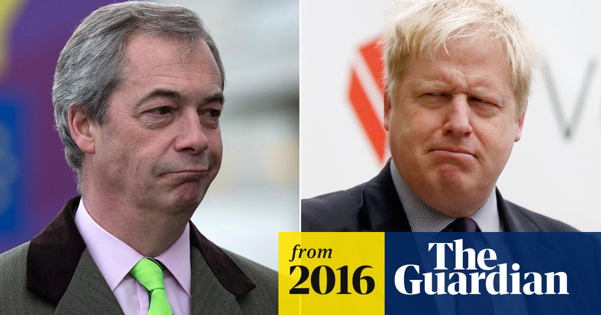 Vote Leave Named As Official Brexit Campaign In Eu Referendum Brexit The Guardian