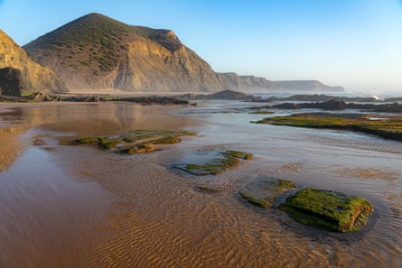Barriga beach on the Atlantic coast near Vila do Bispo.