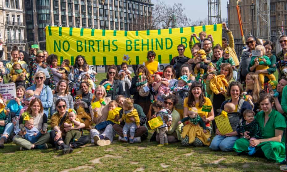 I gave birth in a British prison – no woman should suffer what I went through 2 100 mums, babies and campaigners protesting about imprisonment of pregnant women in Parliament Square, London.