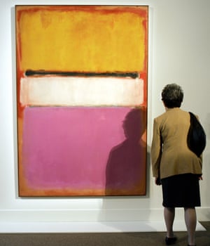 Mark Rothko’s ‘White Center (Yellow, Pink and Lavender on Rose)’.