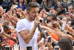 Liam Payne at the Today show concert series in New York in 2013