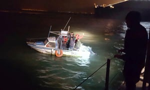 Small boat intercepted
