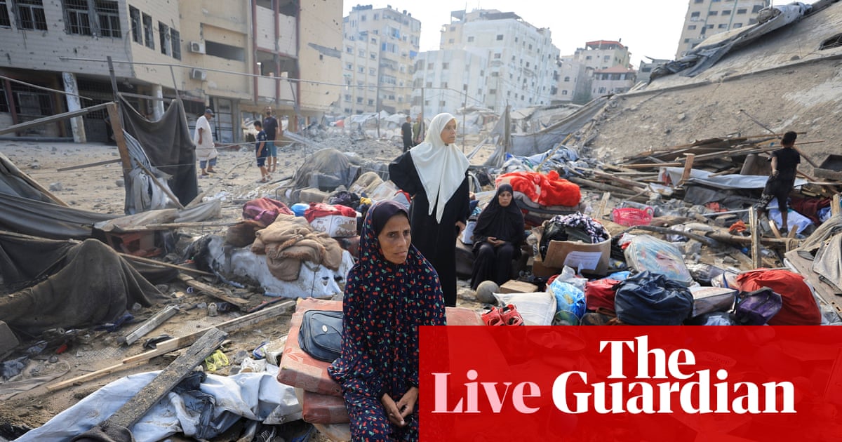 Middle East crisis live: Netanyahu rejects Trump’s Gaza plan and vows no withdrawal until Hamas disarms