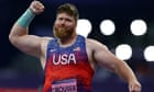 USA's Ryan Crouser creates Olympic history with third straight shot put gold