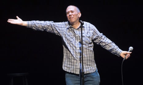 Gilbert Gottfried performing stand-up comedy