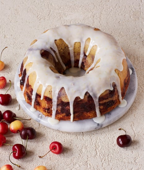Thomasina Miers' recipe for cherry bundt cake Food The Guardian