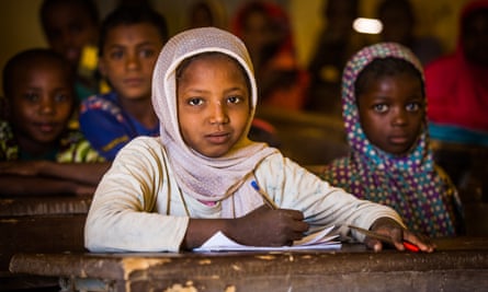 Schoolchildren in Niger
