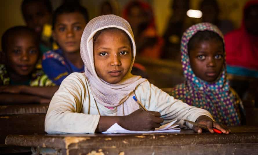 Schoolchildren in Niger
