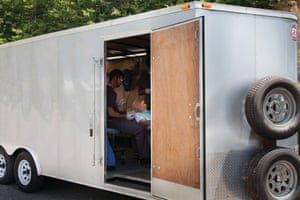 Many of the facilities at RAM clinics are housed in specially adapted trailers, lorries and vans.