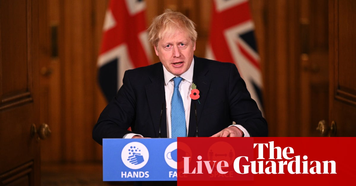 global cases pass 75m mark boris johnson announces new tier 4 and tightens christmas rules as it happened world news the guardian