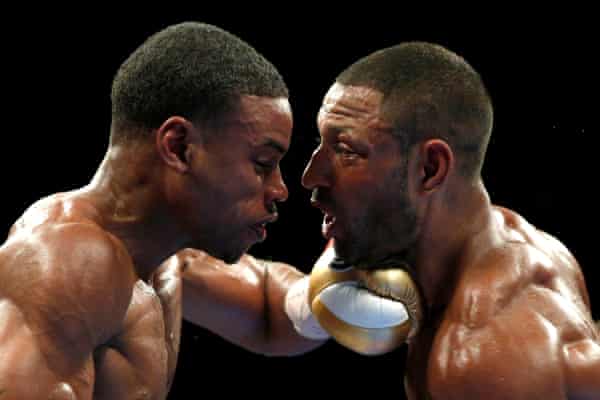 Errol Spence Stops Kell Brook To Take Ibf Welterweight Title As It Happened Sport The Guardian