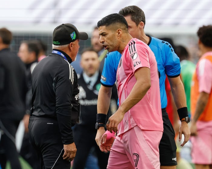 MLS suspends Luis Suárez three games for spitting incident in Leagues Cup