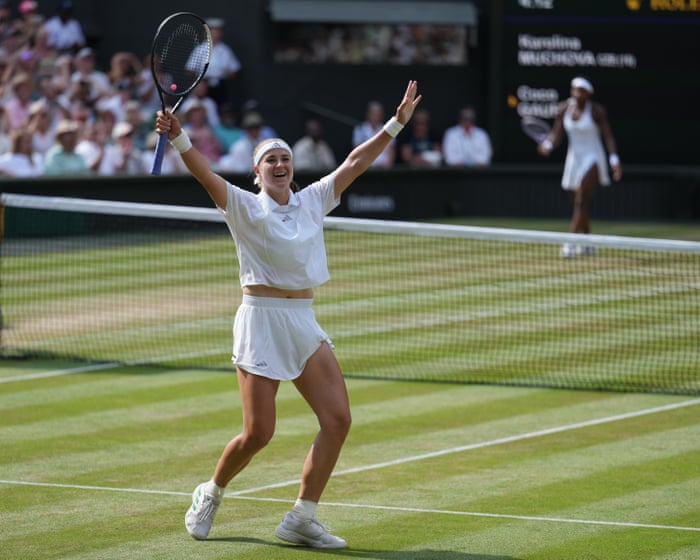 Muchova into Wimbledon final after nailbiting tie-break defeat of Coco Gauff