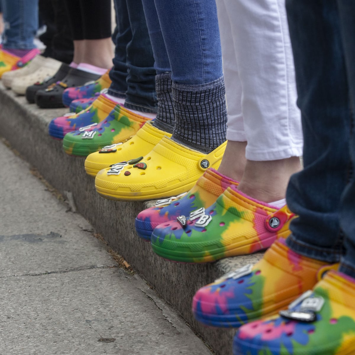 Crocs of gold: celebrity fans fuel frenzy to buy used 'ugly clogs