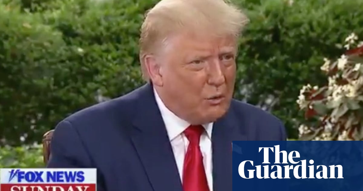 Donald Trump V Fox News Sunday Extraordinary Moments From A Wild Interview Us News The Guardian