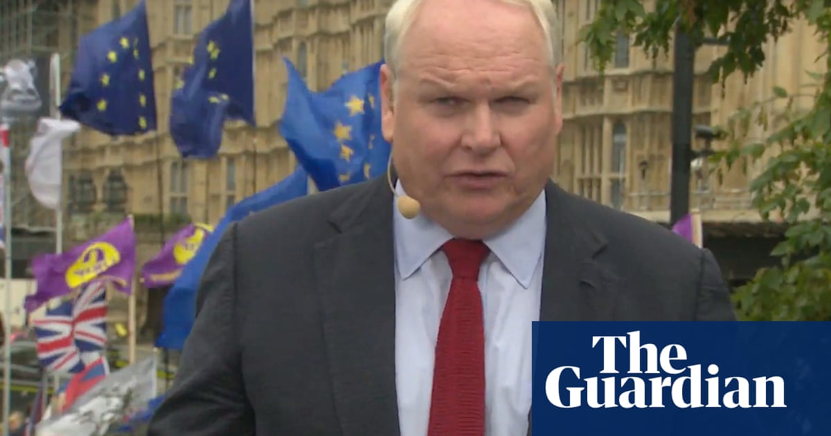 Headset mics: latest tactic in TV newss battle with Brexit protests