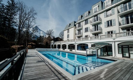 Take a dip: the pool at La Folie Douce hotel