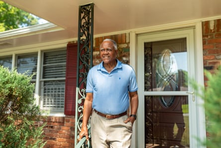 JT Johnson at his home in Atlanta, Georgia.