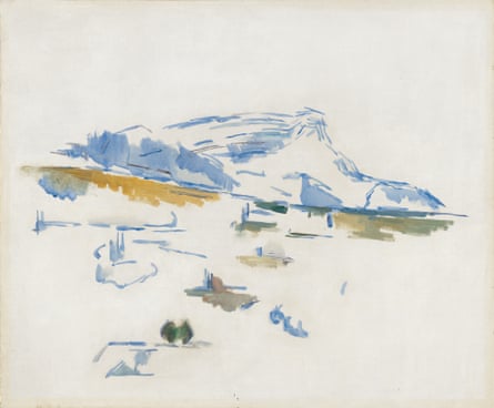 Mont Sainte-Victoire vu des Lauves, 1904.