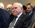Australia news live: John Howard says Australia joining US in Afghanistan after 9/11 was the ‘right thing’