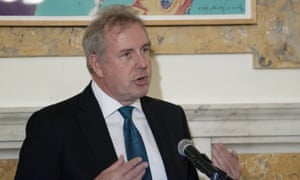 Sir Kim Darroch in Washington on 20 October 2017. 