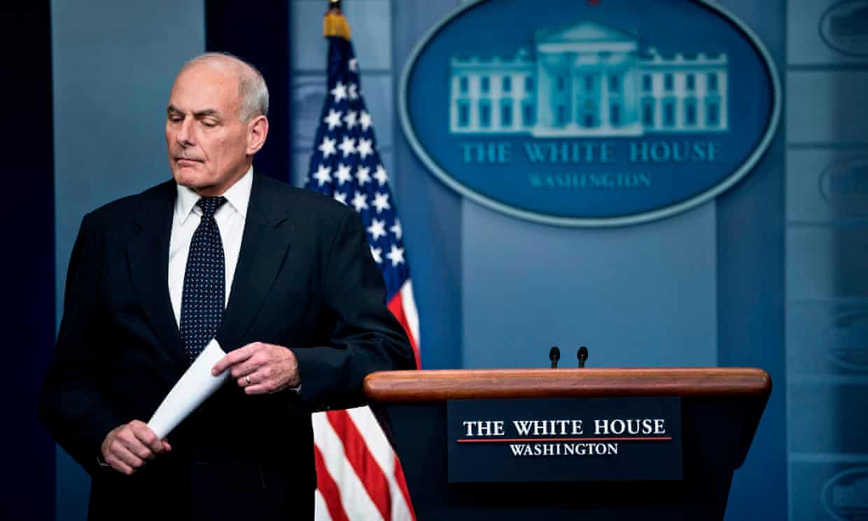 John Kelly said he was ‘broken-hearted’ by the politicization of fallen troops.