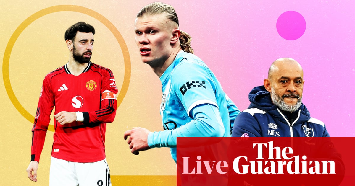 Manchester derby buildup, a big day for Frank and Nuno, and more matchday live