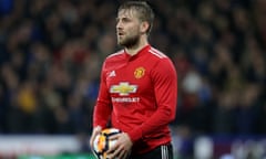 Manchester United’s Luke Shaw has been criticised by his manager this season