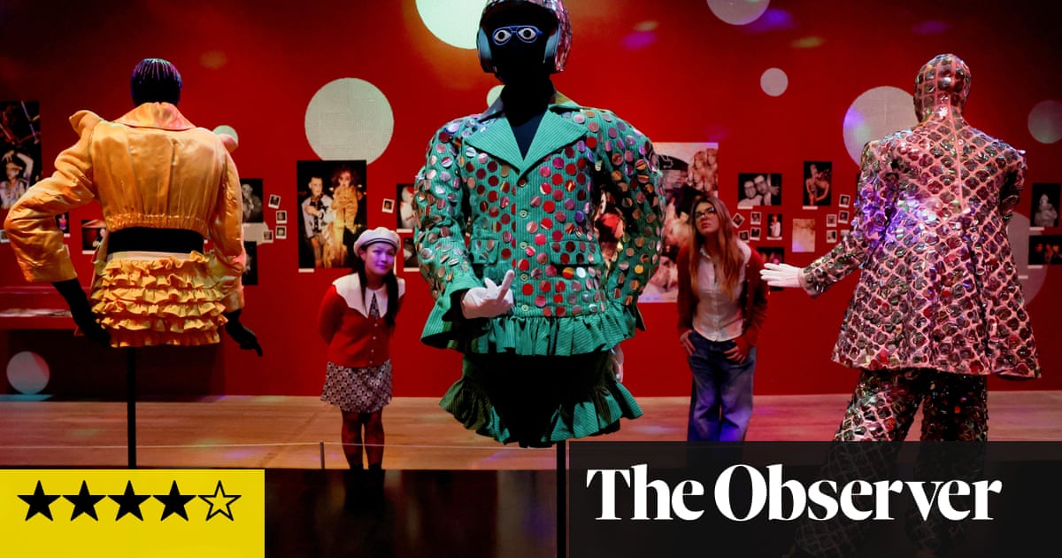 Leigh Bowery! review – a colossal display of shapeshifting outrageousness and originality | Leigh Bowery Leigh Bowery! review – a colossal display of shapeshifting outrageousness and originality | Leigh Bowery
