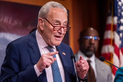 Senate leader Schumer moves to avert shutdown after House speaker's 'flop'  | Chuck Schumer | The Guardian