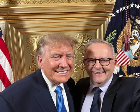 Anthony Albanese and Donald Trump