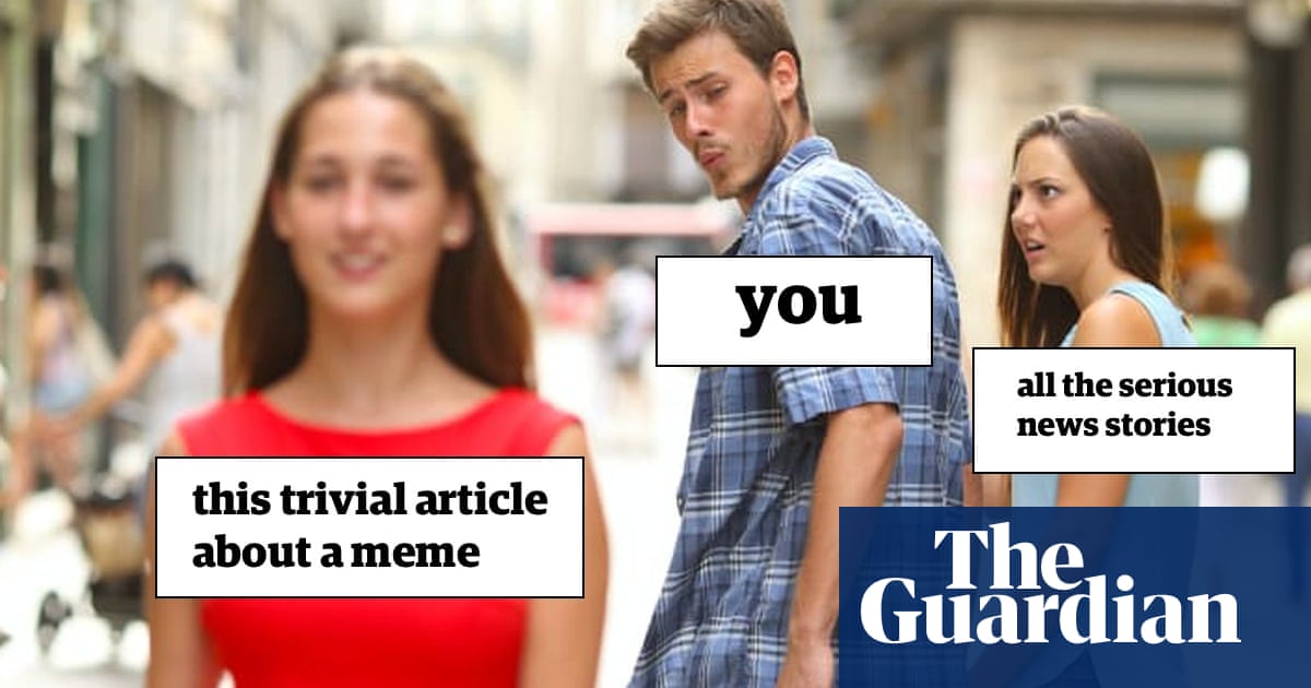 I didn't know what a meme was, says Distracted Boyfriend photographer ...