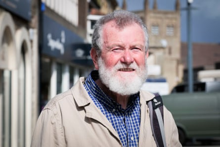 Peter Monroe standing on a pavement
