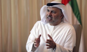 Anwar Gargash, the UAE foreign minister, is expected to give a speech at Chatham House, London. 