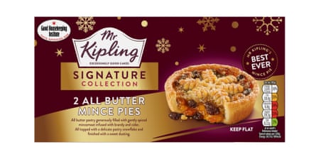 Mr Kipling Signature All Butter Christmas Mince Pies 2 Pack