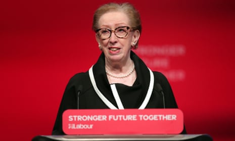Margaret Beckett speaks at last year’s Labour party conference in Brighton.