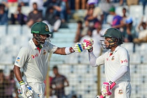 Bangladesh V Australia Second Test Day One As It Happened