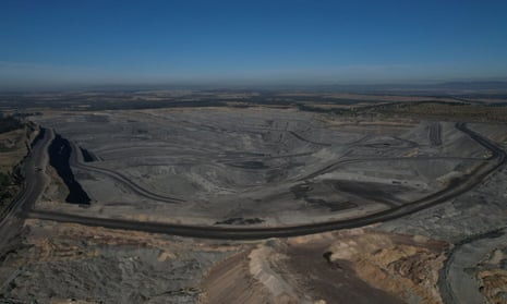 Glencore's Mount Owen coalmine in Ravensworth. Australia.