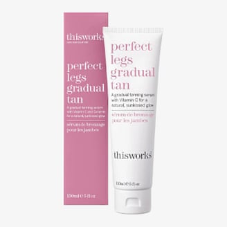 This Works Perfect Legs gradual tan.