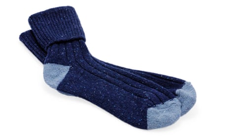 A new pair of socks – too good to go to waste, says our reader Ann Newell