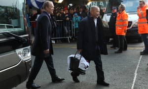 Eddie Jones and his side were jeered off the team bus after arriving at Murrayfield, after the England coach’s pre-match dismissal of Scotland’s team as ‘niggly’.