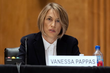 TikTok’s chief operating officer Vanessa Pappas testified before the Senate in September 2022.