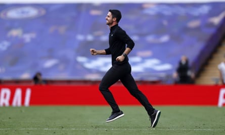 Mikel Arteta’s plan of attacking the space behind Chelsea’s full-back eventually paid off.