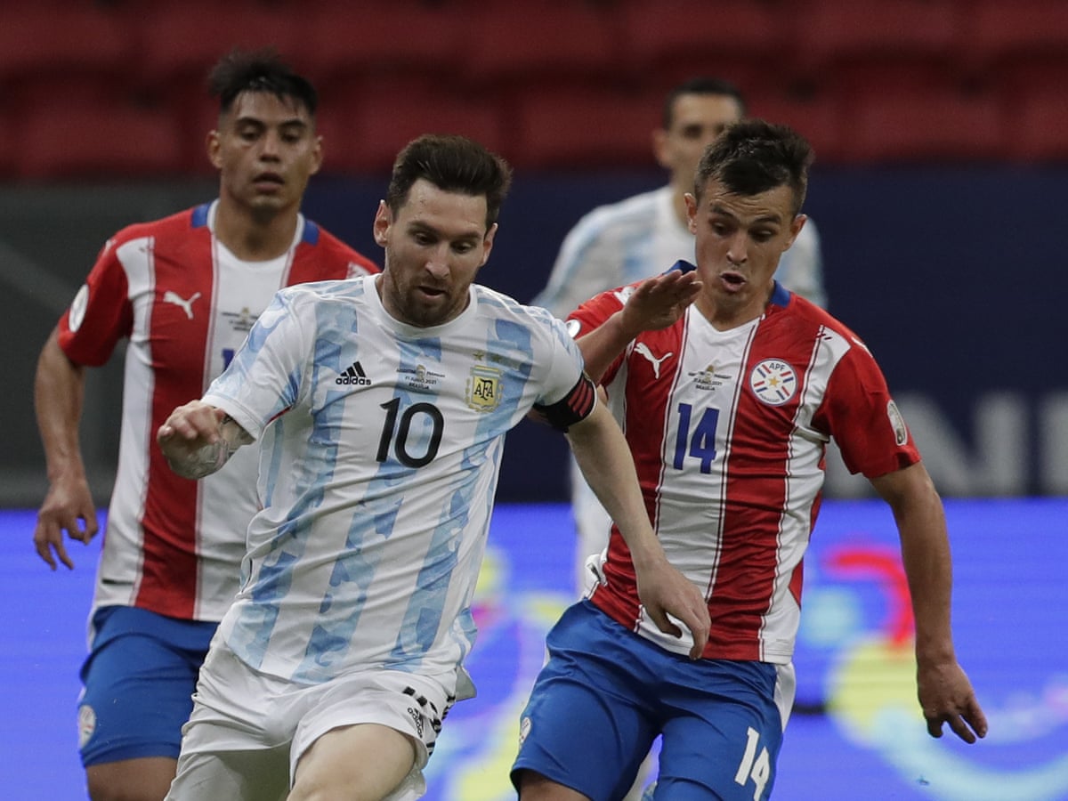 Argentina See Off Paraguay As Uruguay Earn Copa America Draw With Chile Copa America The Guardian