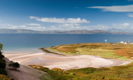 Applecross Peninsula on the West Coast, Highlands of Scotland.