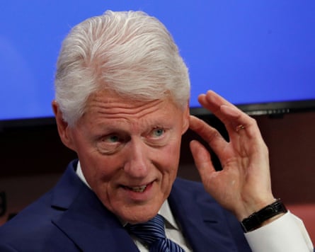 Bill Clinton pictured in New York in 2019.