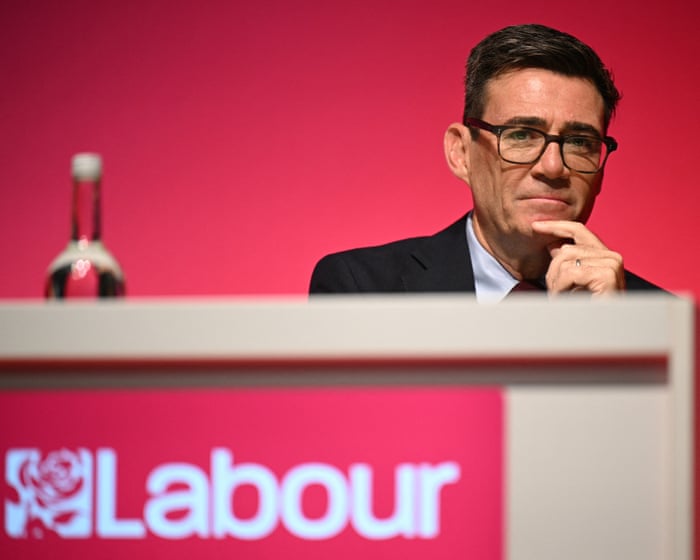 UK politics live: Burnham says he wants to fight next election on plan for new taxes to pay for free social care in England