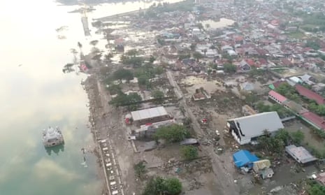 Sulawesi regional capital Palu is a scene of destruction following the earthquake and tsunami.